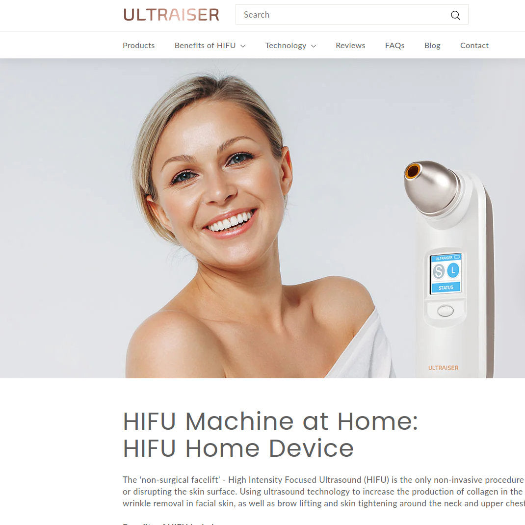 Portable HIFU Machine | HIFU Home Device | ULTRAISER